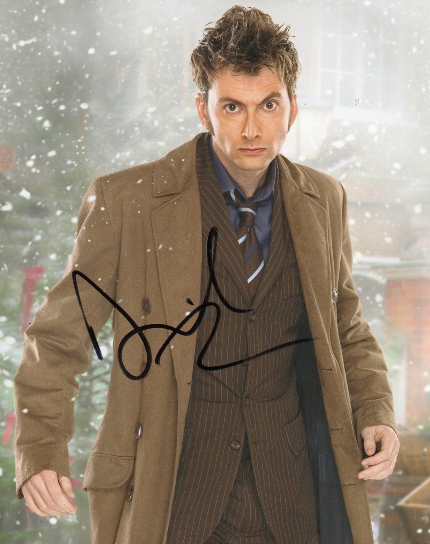 DAVID TENNANT SIGNED DOCTOR WHO PHOTO (2)