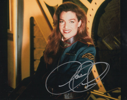 CLAUDIA CHRISTIAN SIGNED SEXY 10X8 PHOTO (5)