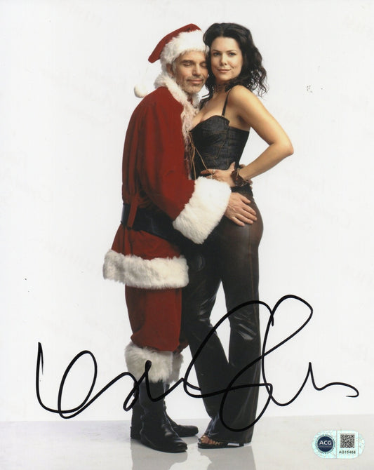 LAUREN GRAHAM SIGNED BAD SANTA 10X8 PHOTO (3) ALSO ACG