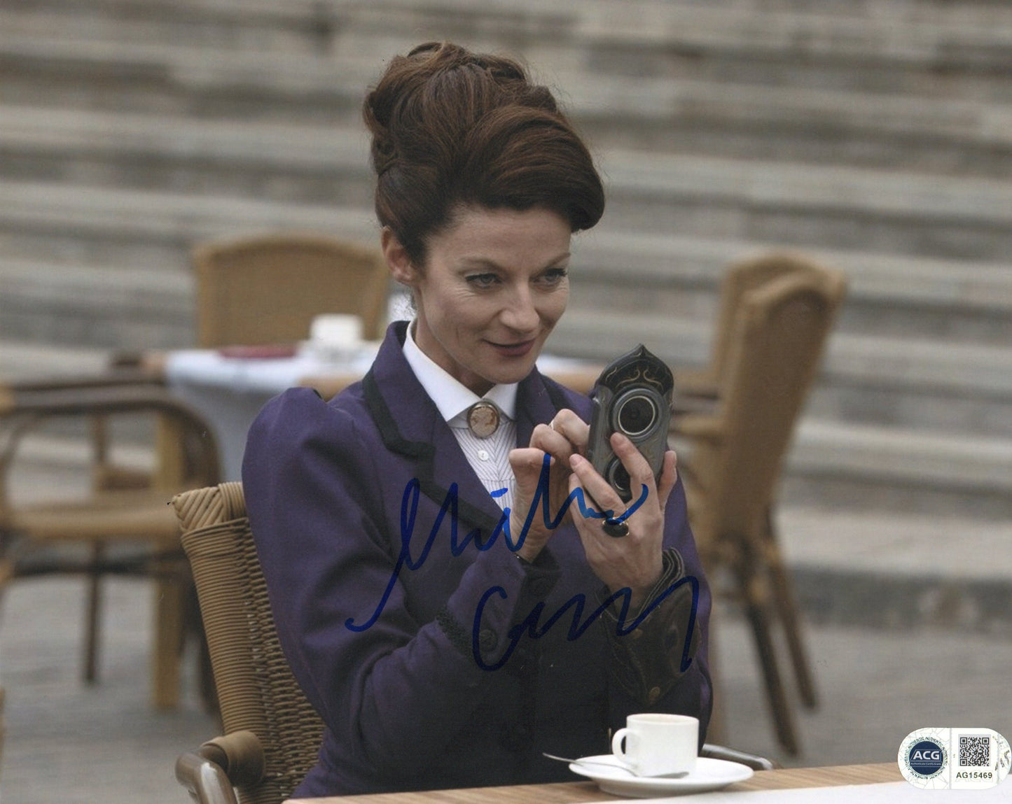 MICHELLE GOMEZ SIGNED DOCTOR WHO 10X8 PHOTO (6) ALSO ACG