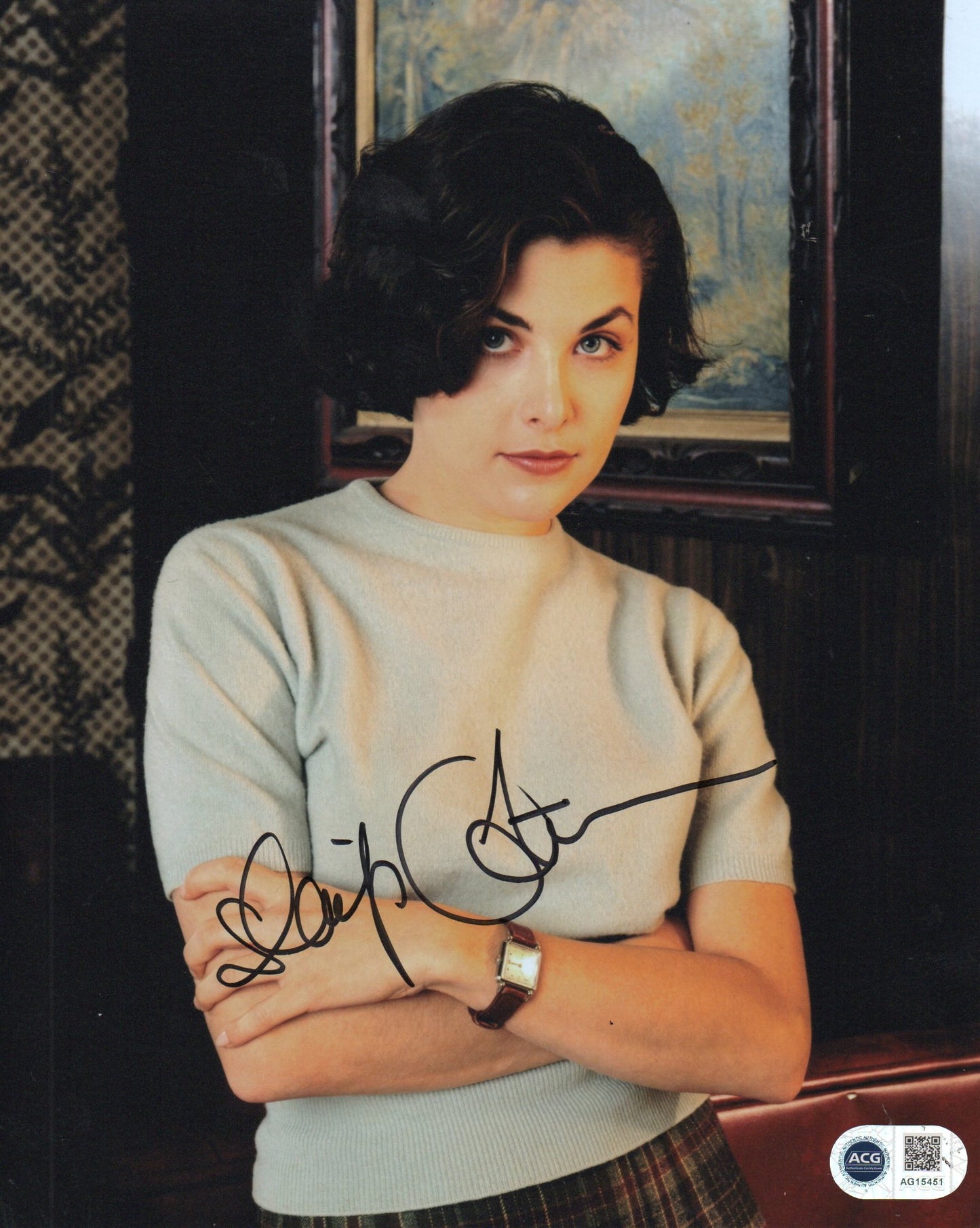 SHERILYN FENN SIGNED TWIN PEAKS 10X8 PHOTO (1) ALSO ACG