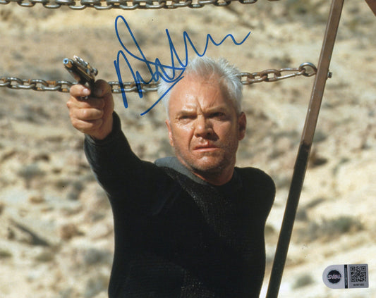 MALCOLM McDOWELL SIGNED STAR TREK 8X10 PHOTO (4) ALSO SWAU