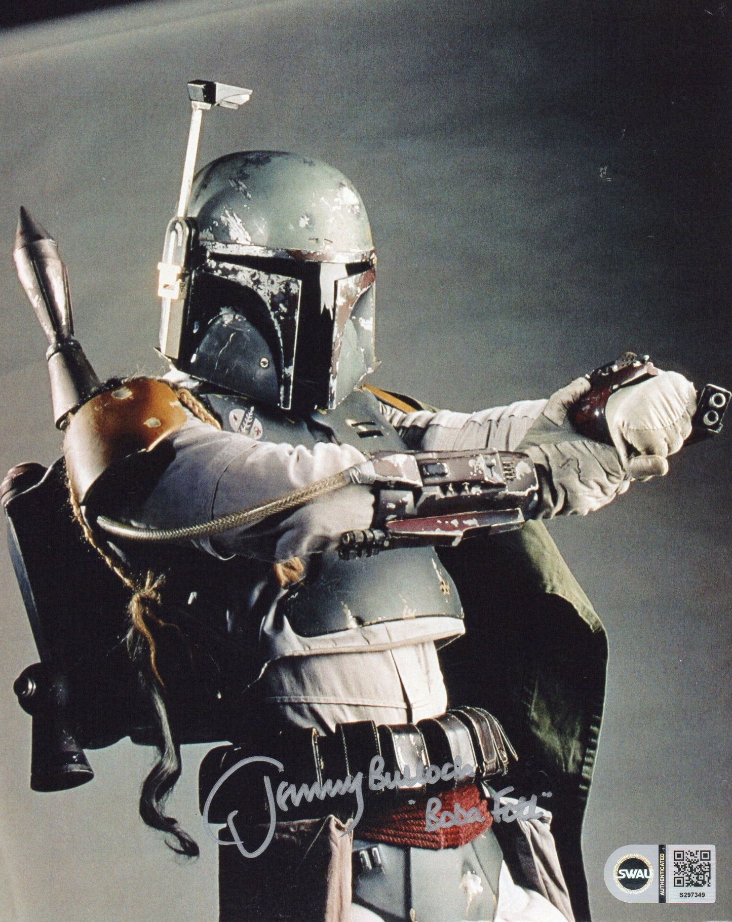 JEREMY BULLOCH SIGNED STAR WARS 8X10 PHOTO (1) ALSO SWAU