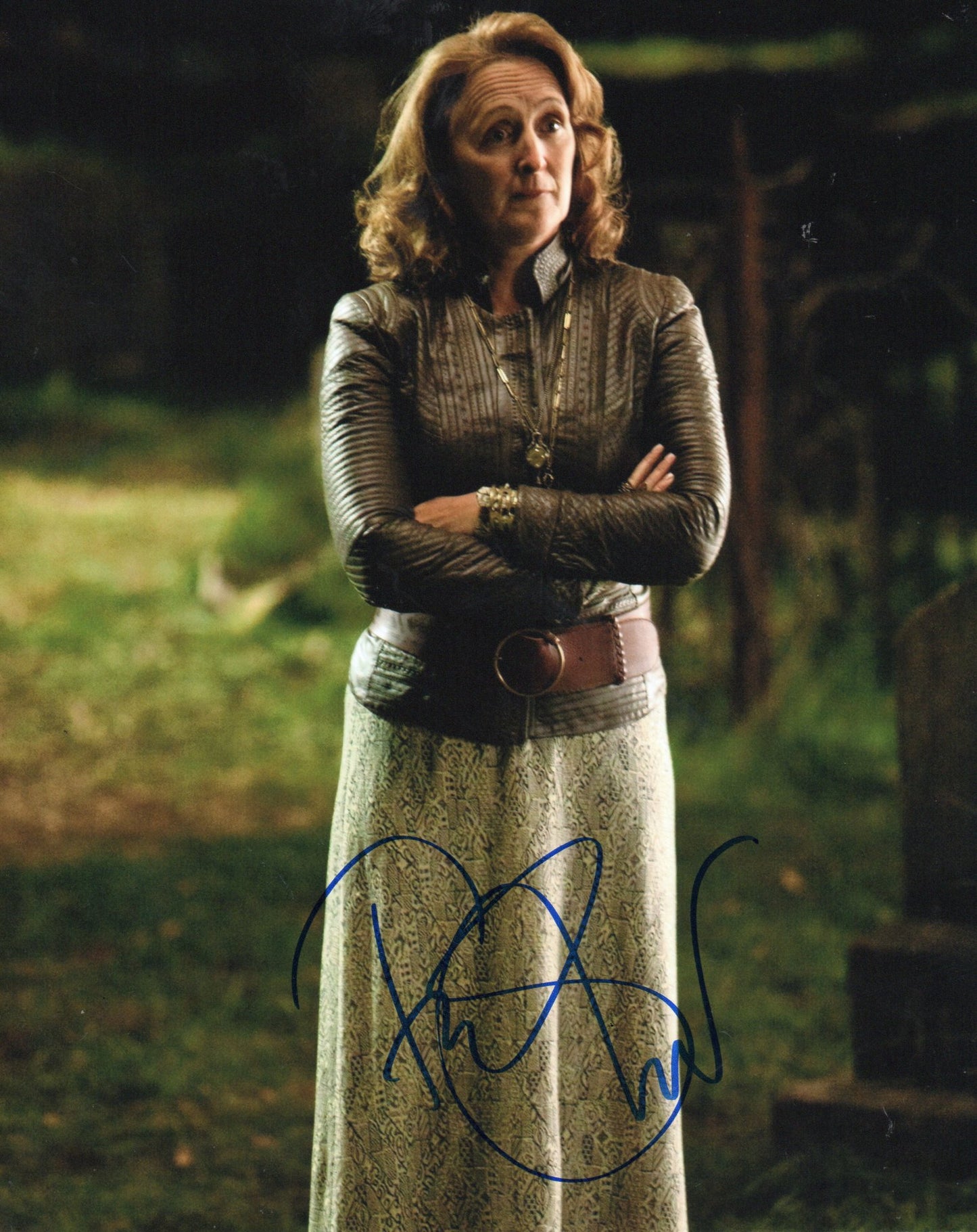 FIONA SHAW SIGNED TRUE BLOOD 10X8 PHOTO (3)