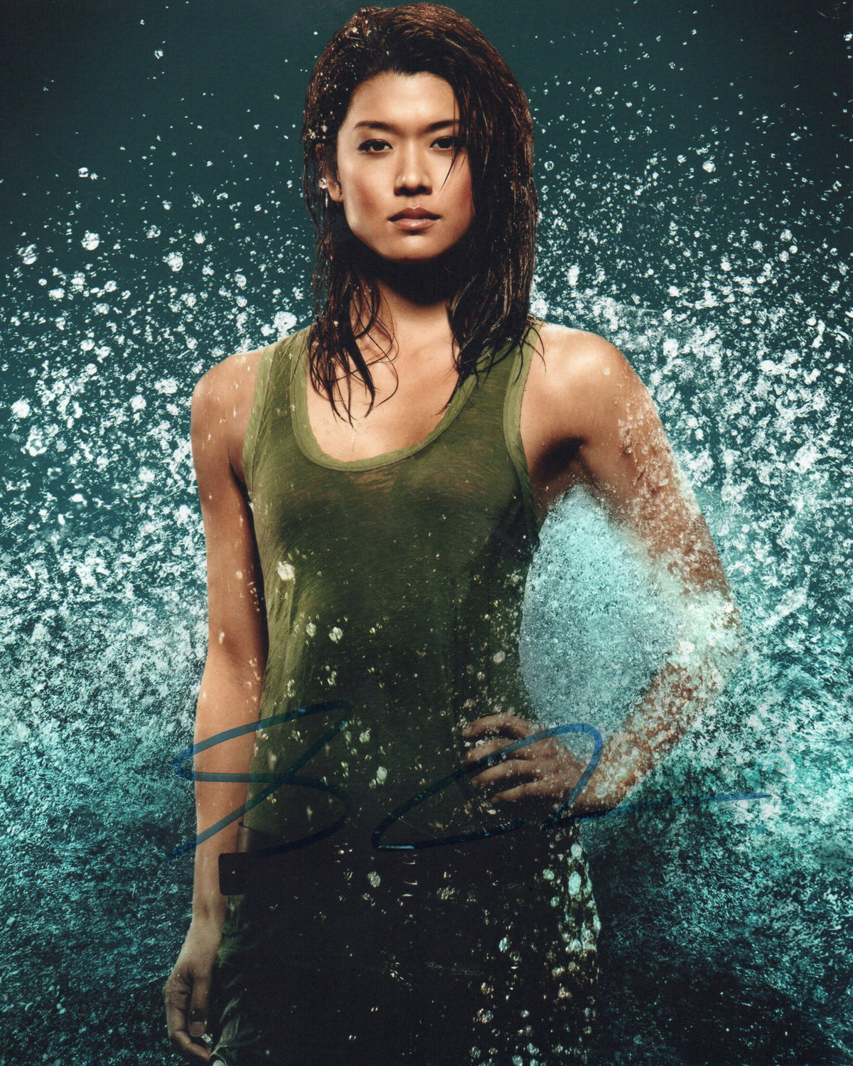 GRACE PARK SIGNED HAWAII FIVE-O 10X8 PHOTO (1)