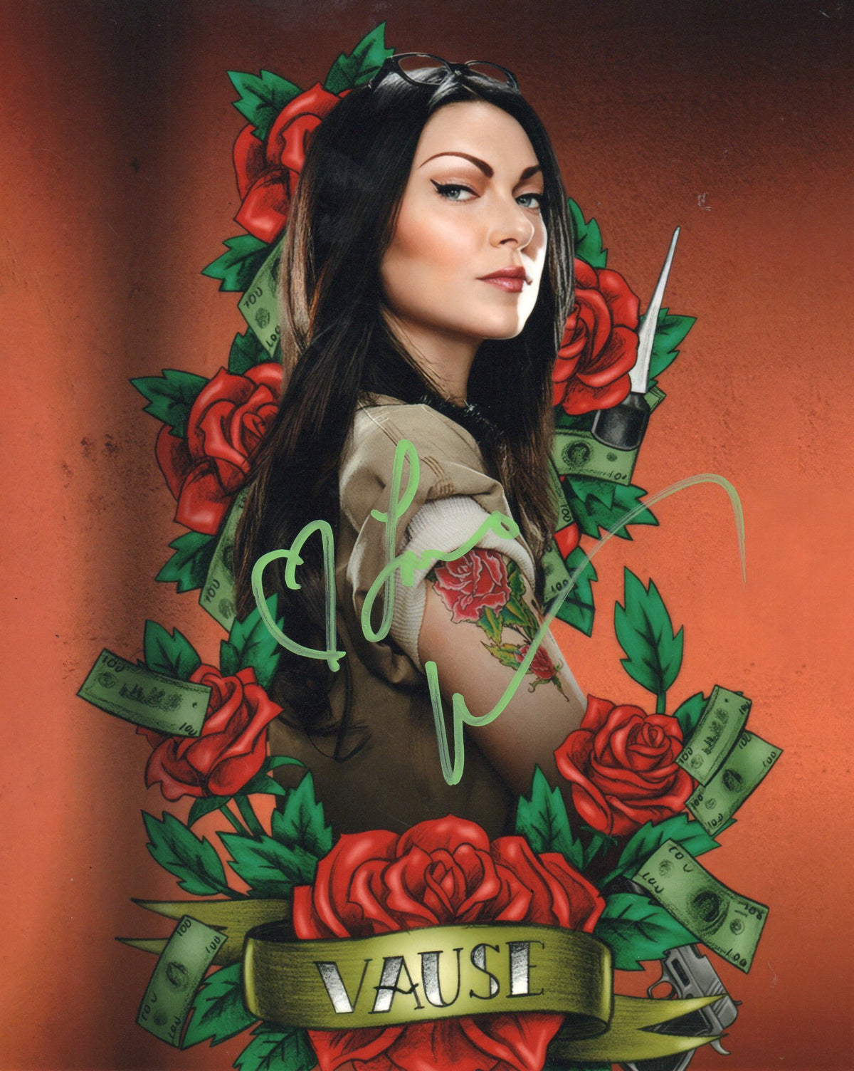 LAURA PREPON SIGNED ORANGE IS THE NEW BLACK 8X10 PHOTO (2)