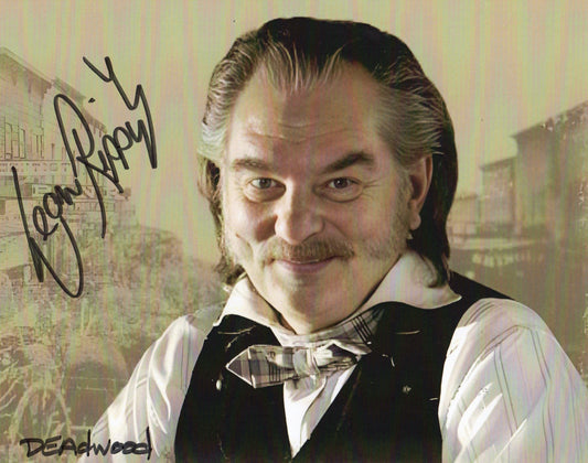 LEON RIPPY SIGNED DEADWOOD 8X10 PHOTO