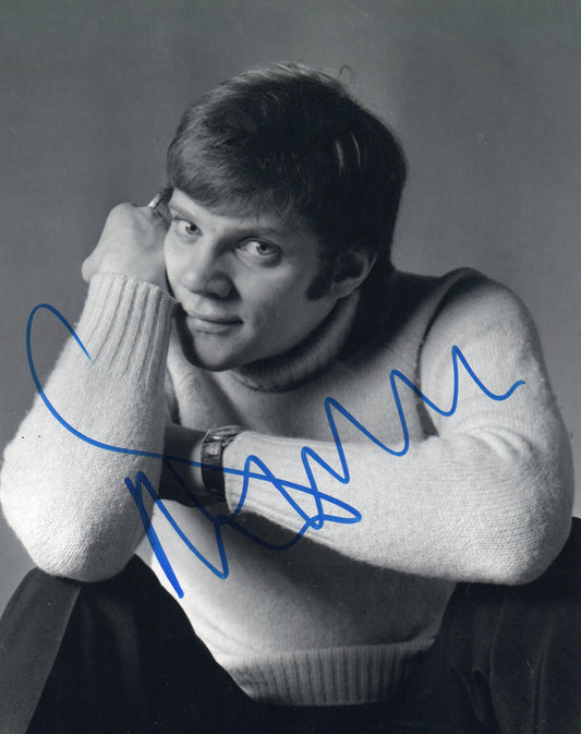 MALCOLM McDOWELL SIGNED  8X10 PHOTO