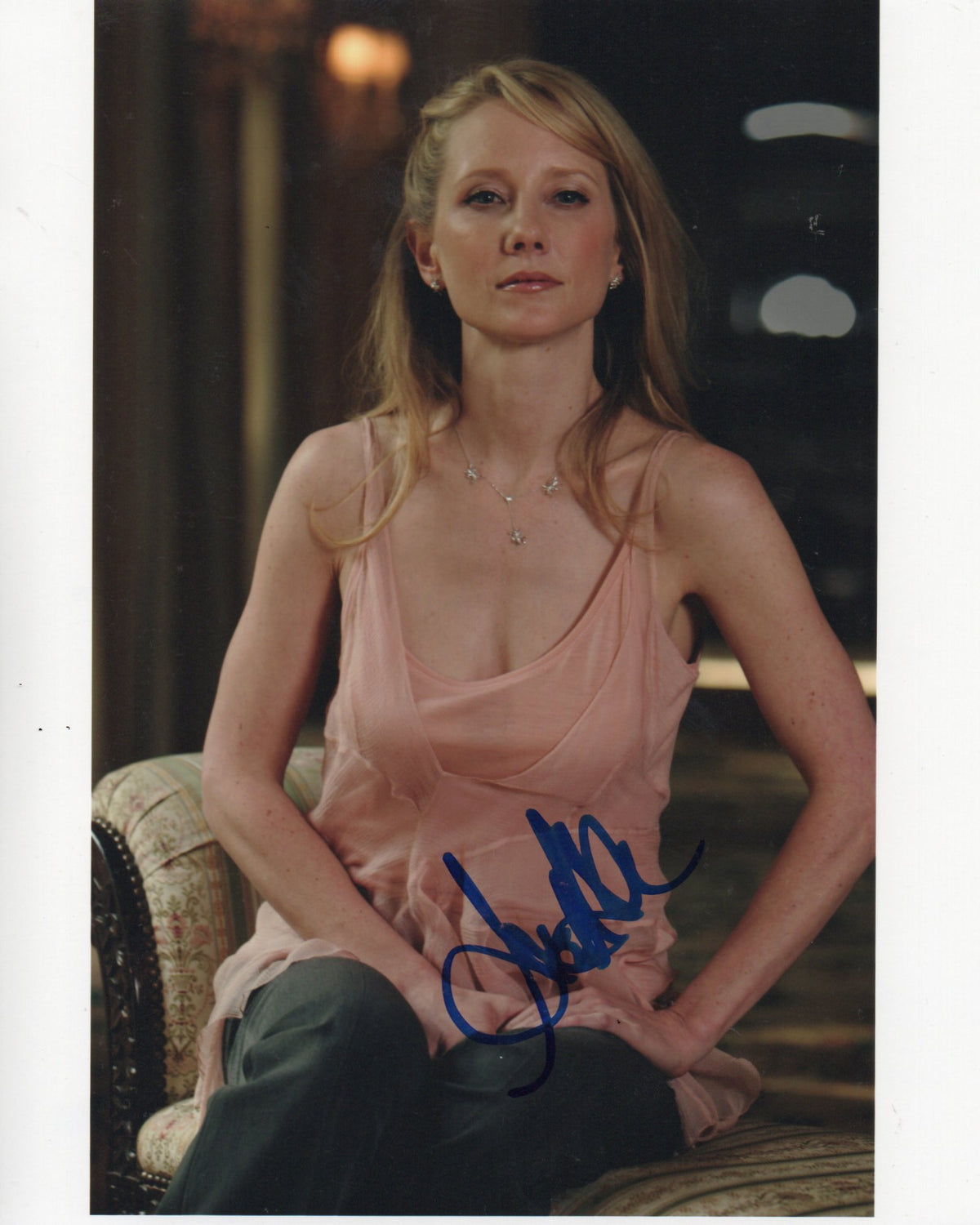 ANNE HECHE SIGNED SEXY 10X8 PHOTO (2)