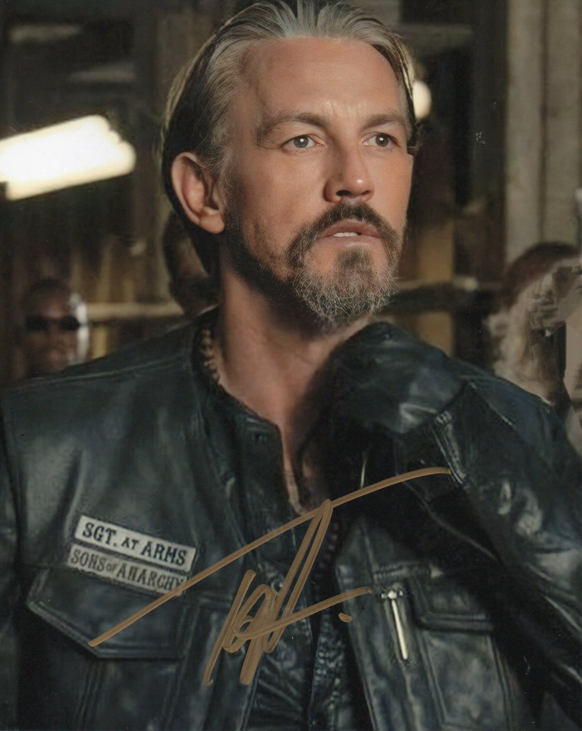 TOMMY FLANAGAN SIGNED SONS OF ANARCHY 8X10 PHOTO (3)