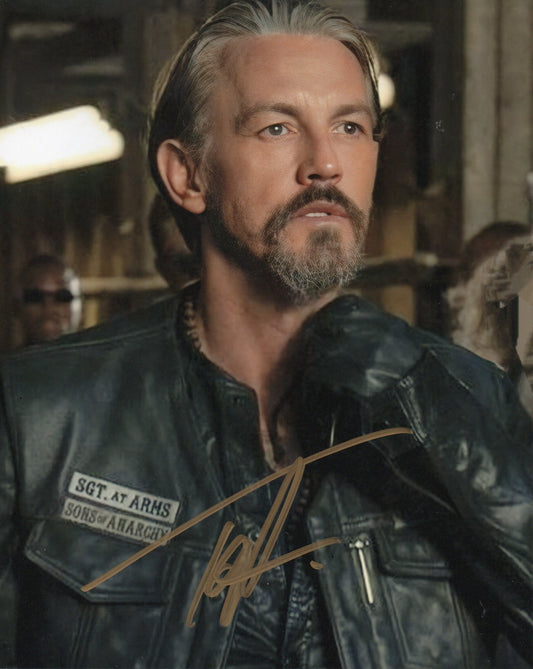 TOMMY FLANAGAN SIGNED SONS OF ANARCHY 8X10 PHOTO (3)