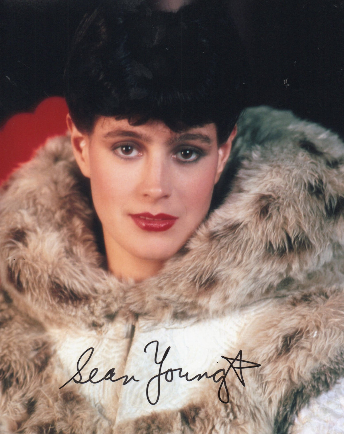 SEAN YOUNG SIGNED BLADE RUNNER 10X8 PHOTO