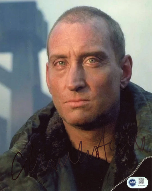 CHARLES DANCE SIGNED ALIEN 8X10 PHOTO (1) ALSO ACG CERTIFICATION