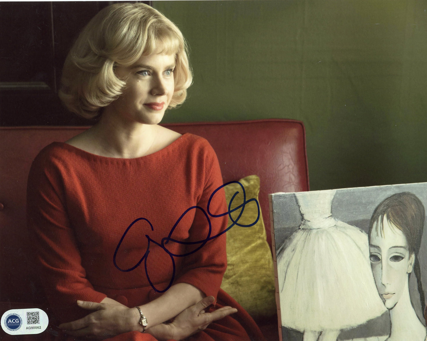 AMY ADAMS SIGNED SEXY 10X8 PHOTO (3) ALSO ACG CERTIFICATION