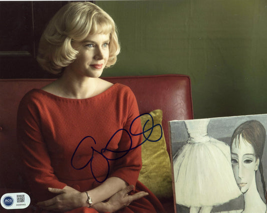 AMY ADAMS SIGNED SEXY 10X8 PHOTO (3) ALSO ACG CERTIFICATION