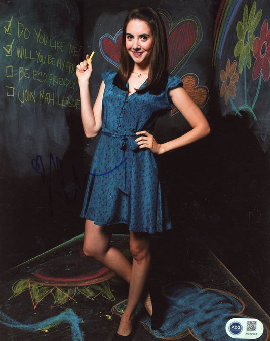ALISON BRIE SIGNED COMMUNITY 10X8 PHOTO (5) ALSO ACG CERTIFICATION