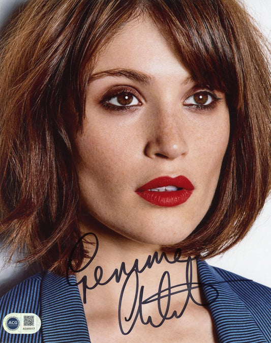 GEMMA ARTERTON SIGNED SEXY 10X8 PHOTO (10) ALSO ACG CERTIFICATION