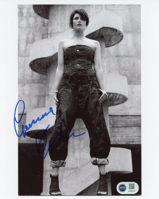 GEMMA ARTERTON SIGNED SEXY 10X8 PHOTO (4) ALSO ACG CERTIFICATION