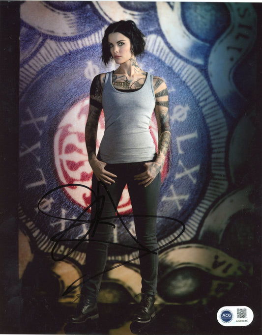 JAIMIE ALEXANDER SIGNED SEXY BLINDSPOT 10X8 PHOTO (1) ALSO ACG CERTIFICATION