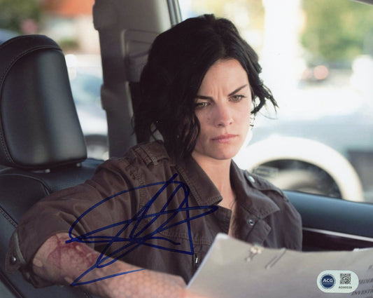 JAIMIE ALEXANDER SIGNED SEXY BLINDSPOT 10X8 PHOTO (11) ALSO ACG CERTIFICATION