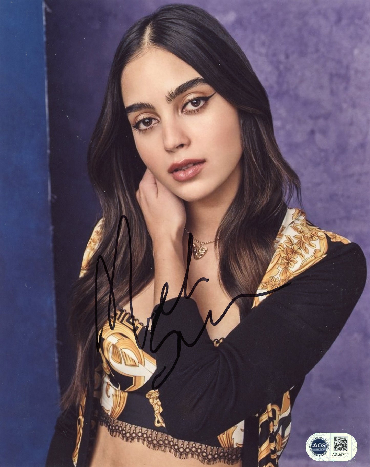 MELISSA BARRERA SIGNED SEXY 10X8 PHOTO (4) ALSO ACG CERT AUTHENTICATION