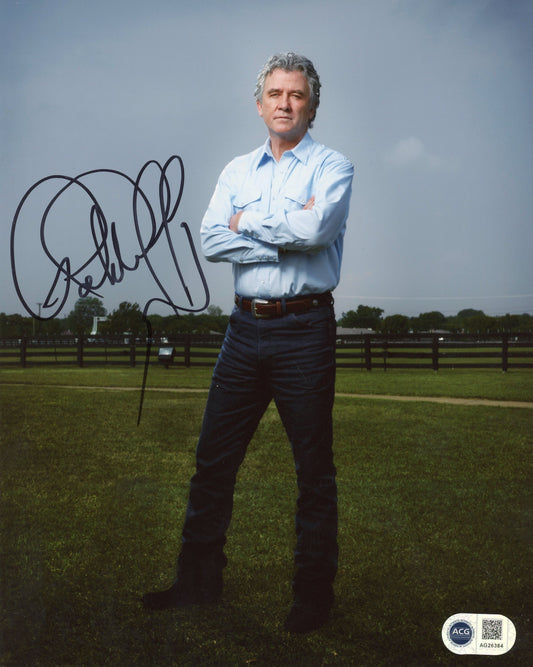 PATRICK DUFFY SIGNED DALLAS 8X10 PHOTO (7) ALSO ACG CERT AUTHENTICATION