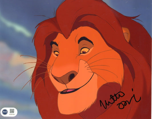 MATTHEW BRODERICK SIGNED LION KING 8X10 PHOTO (4) ALSO ACG CERT AUTHENTICATION