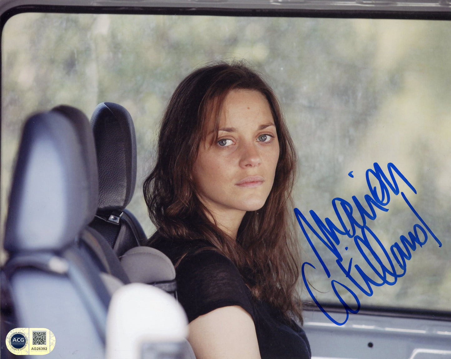 MARION COTILLARD SIGNED SEXY 10X8 PHOTO (8) ALSO ACG CERT AUTHENTICATION
