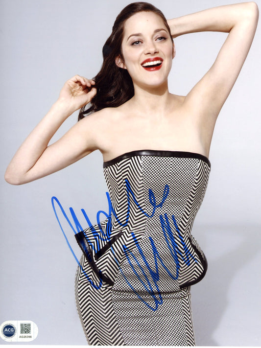 MARION COTILLARD SIGNED SEXY 10X8 PHOTO (1) ALSO ACG CERT AUTHENTICATION