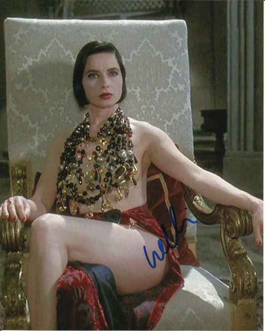 ISABELLA ROSSELLINI SIGNED SEXY DEATH BECOMES HER 10X8 PHOTO