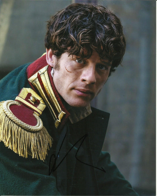 JAMES NORTON SIGNED WAR AND PEACE 8X10 PHOTO