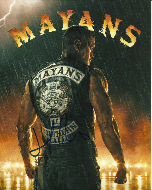 JD PARDO SIGNED MAYANS M.C 8X10 PHOTO (6)