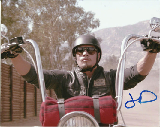 JD PARDO SIGNED MAYANS M.C 8X10 PHOTO (4)