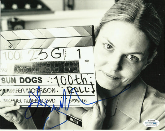 JENNIFER MORRISON SIGNED SUN DOGS 10X8 PHOTO (1) ALSO ACOA CERTIFIED