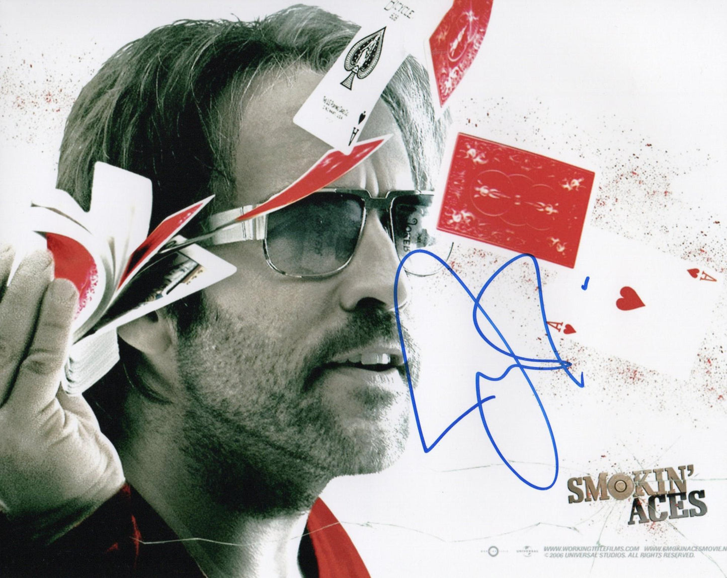 JEREMY PIVEN SIGNED SMOKING ACES 8X10 PHOTO (2)