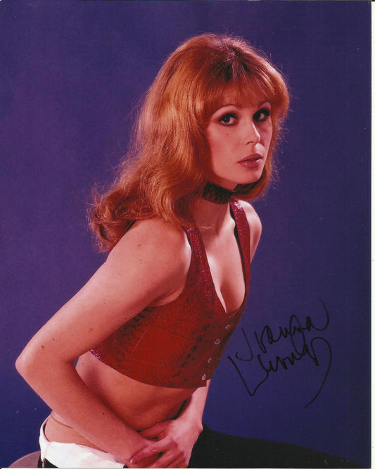 JOANNA LUMLEY SIGNED YOUNG SEXY 10X8 PHOTO (6)
