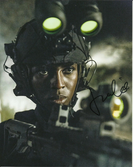 JODIE TURNER SMITH SIGNED THE LAST SHIP 8X10 PHOTO