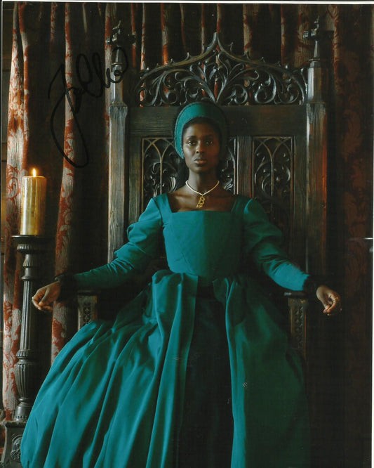 JODIE TURNER SMITH SIGNED ANNE BOLEYN 8X10 PHOTO