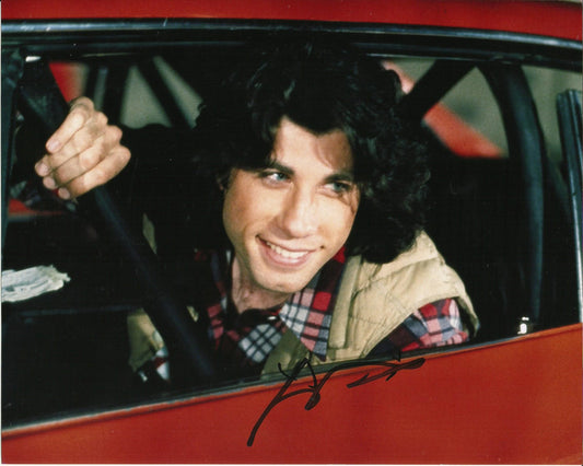 JOHN TRAVOLTA SIGNED YOUNG 8X10 PHOTO (1)