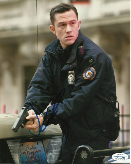 JOSEPH GORDON-LEVITT SIGNED THE DARK KNIGHT RISES 8X10 PHOTO (1) ALSO ACOA CERTIFIED