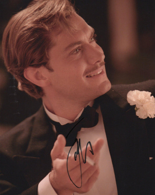 JUDE LAW SIGNED THE AVIATOR 8X10 PHOTO