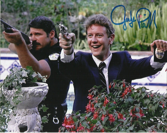 JUDGE REINHOLD SIGNED BEVERLY HILLS COP 8X10 PHOTO