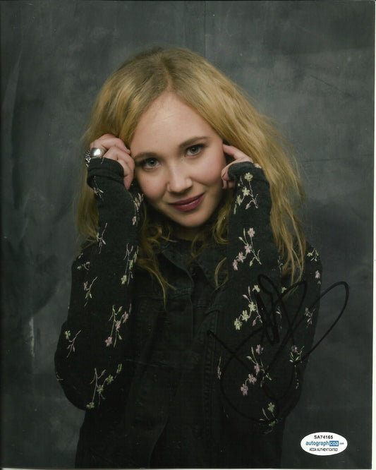 JUNO TEMPLE SIGNED SEXY 10X8 PHOTO (10) ALSO ACOA