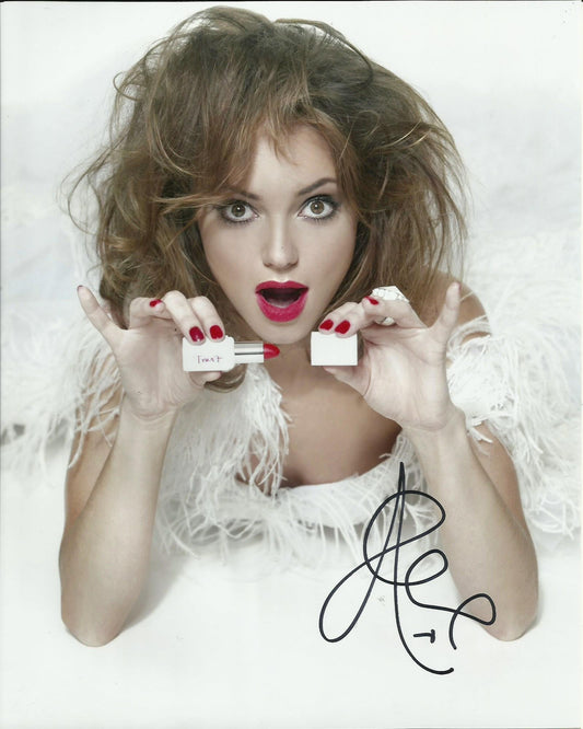 KARA TOINTON SIGNED SEXY 10X8 PHOTO (1)