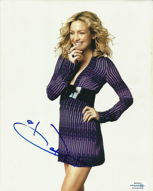 KATE HUDSON SIGNED SEXY 10X8 PHOTO ALSO ACOA CERTIFIED