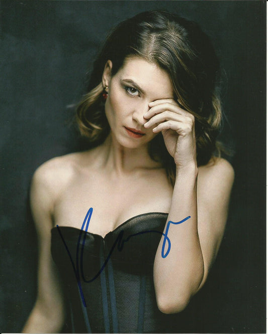 KATJA HERBERS SIGNED SEXY 10X8 PHOTO (1)
