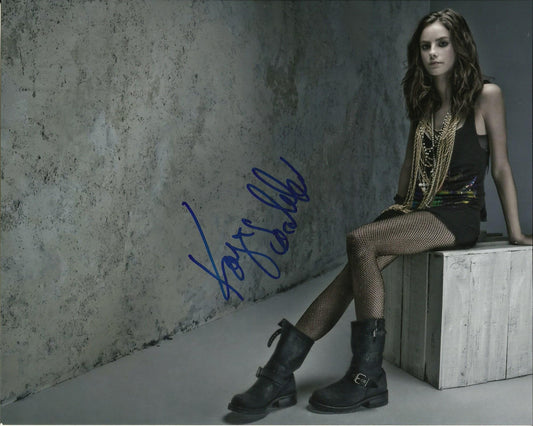 KAYA SCODELARIO SIGNED SEXY 10X8 PHOTO (1)