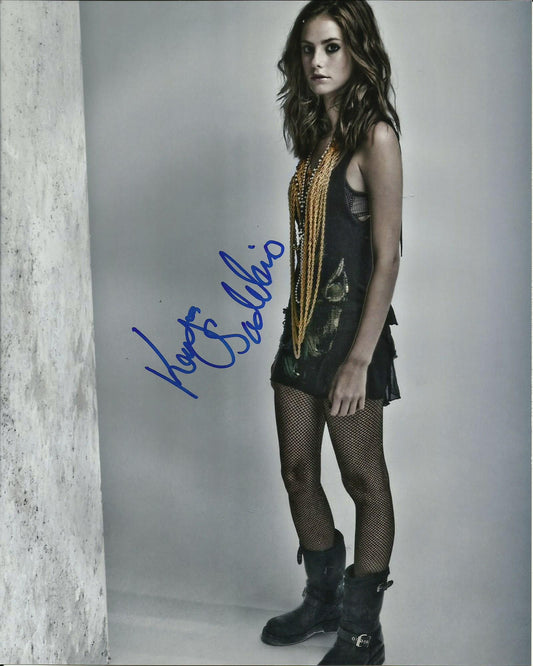 KAYA SCODELARIO SIGNED SEXY 10X8 PHOTO (2)