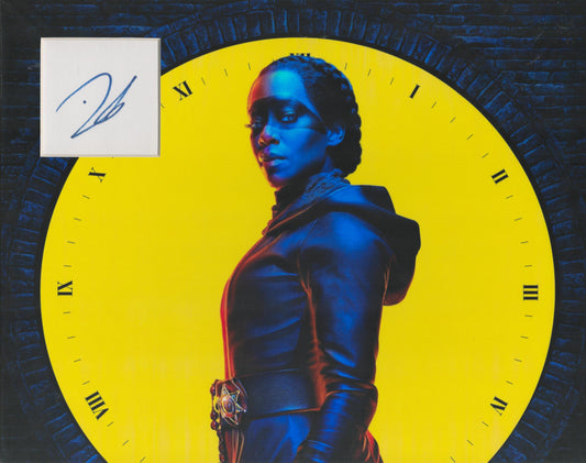 REGINA KING SIGNED 14X11 WATCHMEN PHOTO MOUNT (1)