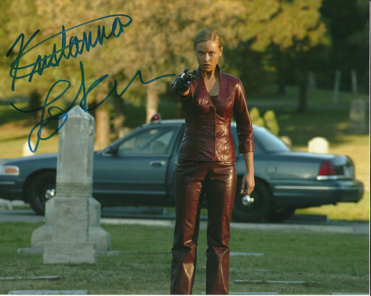 KRISTANNA LOKEN SIGNED TERMINATOR 3 10X8 PHOTO (7)